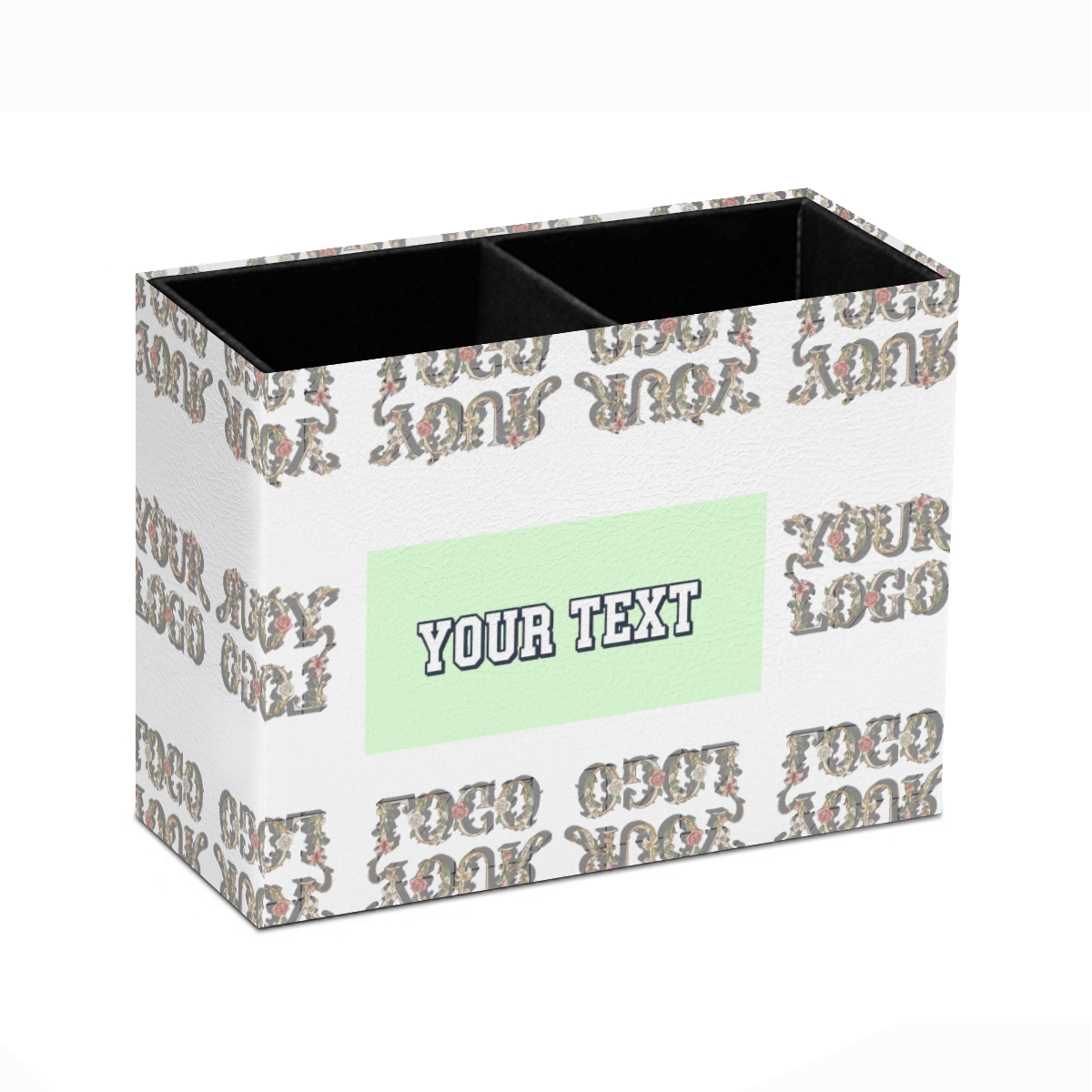 Vintage Grid Pencil Cup – Custom Text - Storage - BuyEcEc