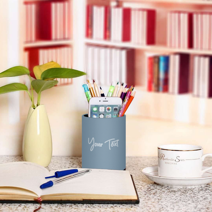 Vintage Round Pencil Cup – Custom Text - Storage - BuyEcEc