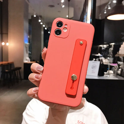 iPhone Case Cover Wrist Strap Red Color  - iPhoneCases - BuyEcEc