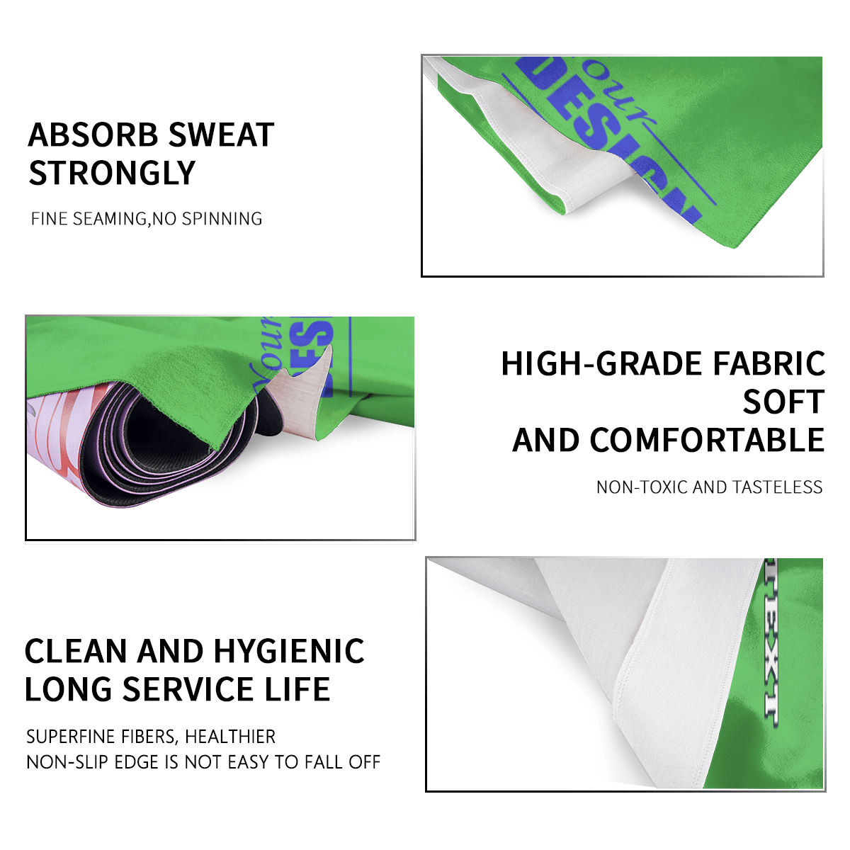 Yoga Mat Microfiber Heat Transfer - BuyEcEc
