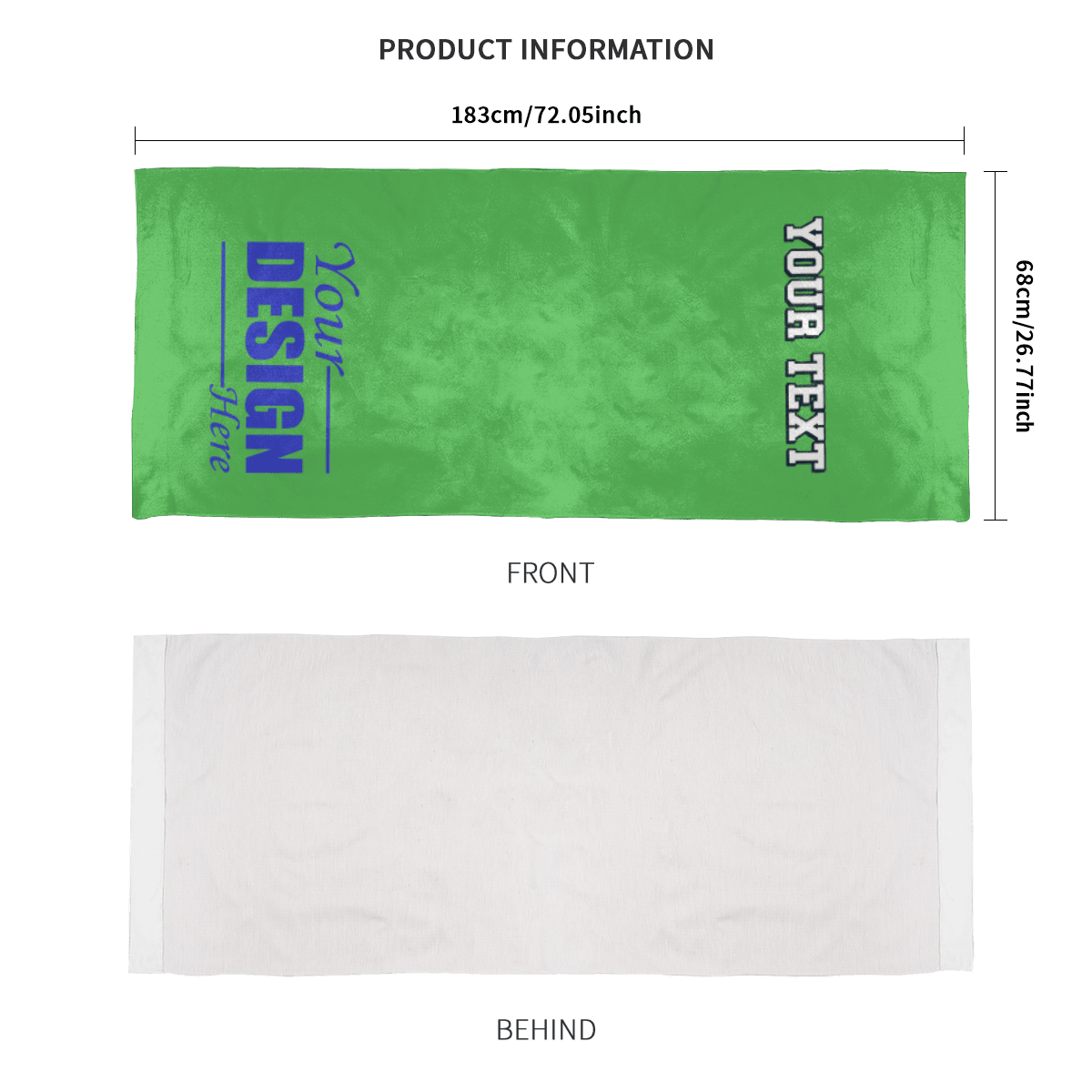 Yoga Mat Microfiber Heat Transfer - BuyEcEc