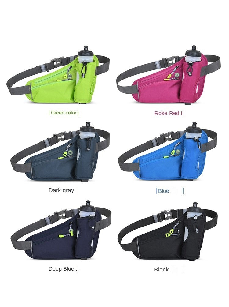 Outdoor Multi-function Sports Fitness Water Holder Bottle Waist Bag Holder for Outdoor Sport Running Walking Hiking Travel   067-AB4-0002