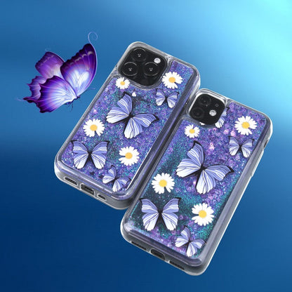 Butterflies in flowing sand phone case cover | iPhone 11 12 13 Pro Max Mini | iPhone X Xs Max XR | iPhone 7 8 Plus SE 2020 070-AH-01-F1