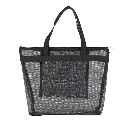 Mesh Basket Large Shower Bag Portable shoe Tote Quick Dry Shower Tote Hanging Storage Bag Toiletry Caddy for for College Dorm Room, Gym, Showers, Swimming and Travel   070-AA6-0001