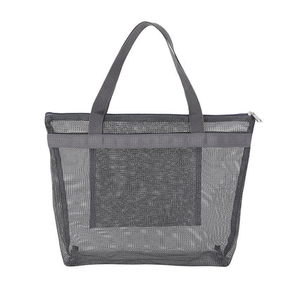 Mesh Basket Large Shower Bag Portable shoe Tote Quick Dry Shower Tote Hanging Storage Bag Toiletry Caddy for for College Dorm Room, Gym, Showers, Swimming and Travel   070-AA6-0001