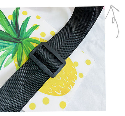 Small Canvas Fabric Handbag Casual Cross Body Shoulder Bag with Detachable Shoulder Strap for Girls Kids  067-AA3-0001