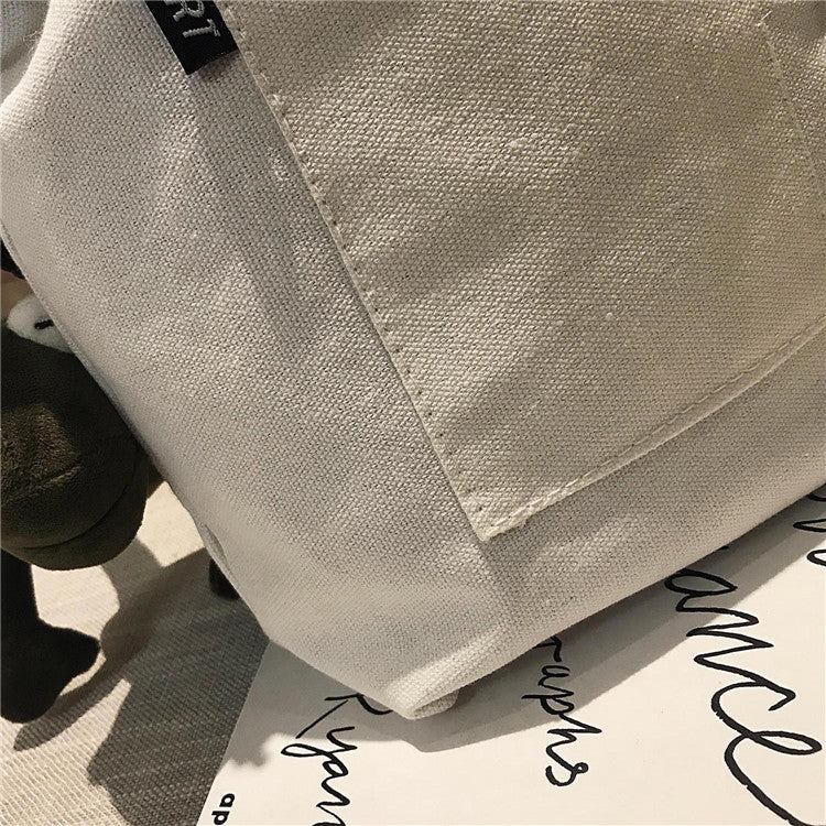 Canvas Shoulder Crossbody Bags for Women Casual Tote Fashion New Korean Version Student Bag for School Purse Shopper Travel Bag  067-AA3-0017