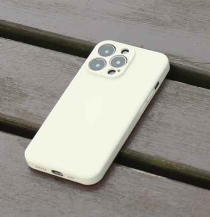 Purple | Off-White Color Soft Silicon Phone Cover iPhone 11 12 13 Pro Max Mini | iPhone 7 8 Plus Se 2020 070-AD-01-F1