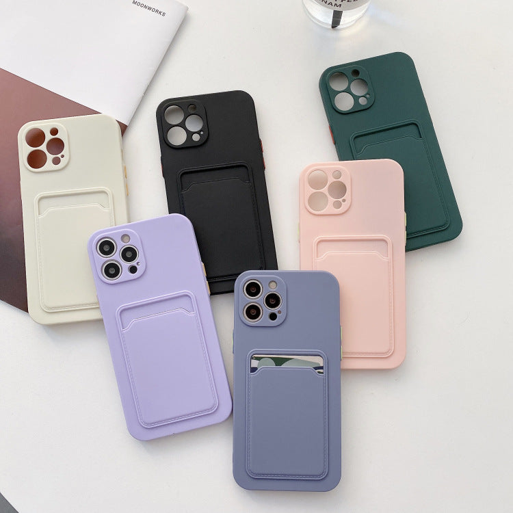 Card Holder Phone Case iPhone 13 12 11 Pro Max Mini X XS Max XR 7 8 Plus SE 2020 070-AA1-0001