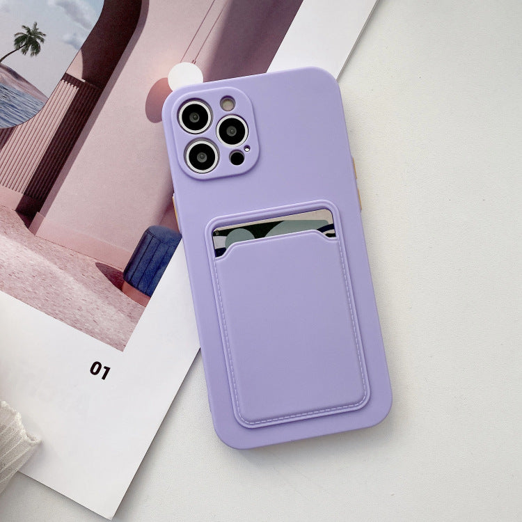 Card Holder Phone Case iPhone 13 12 11 Pro Max Mini X XS Max XR 7 8 Plus SE 2020 070-AA1-0001