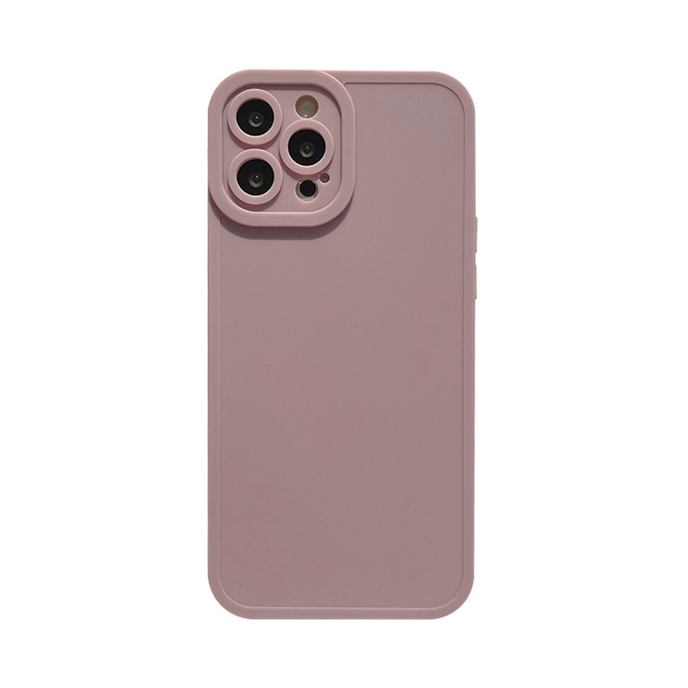 Solid Color Soft Silicone Phone Case  iPhone 14 13 12 11 Pro Max Mini X XS Max XR 7 8 Plus SE 2020 070-AA1-0014