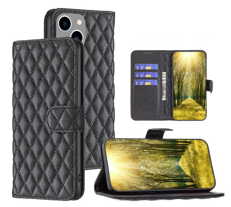 Leather Stand Flip Shock-Proof Wallet Case  iPhone 14 13 12 11 Pro Max Mini X XS Max XR 7 8 Plus SE 2020 070-AA1-0013