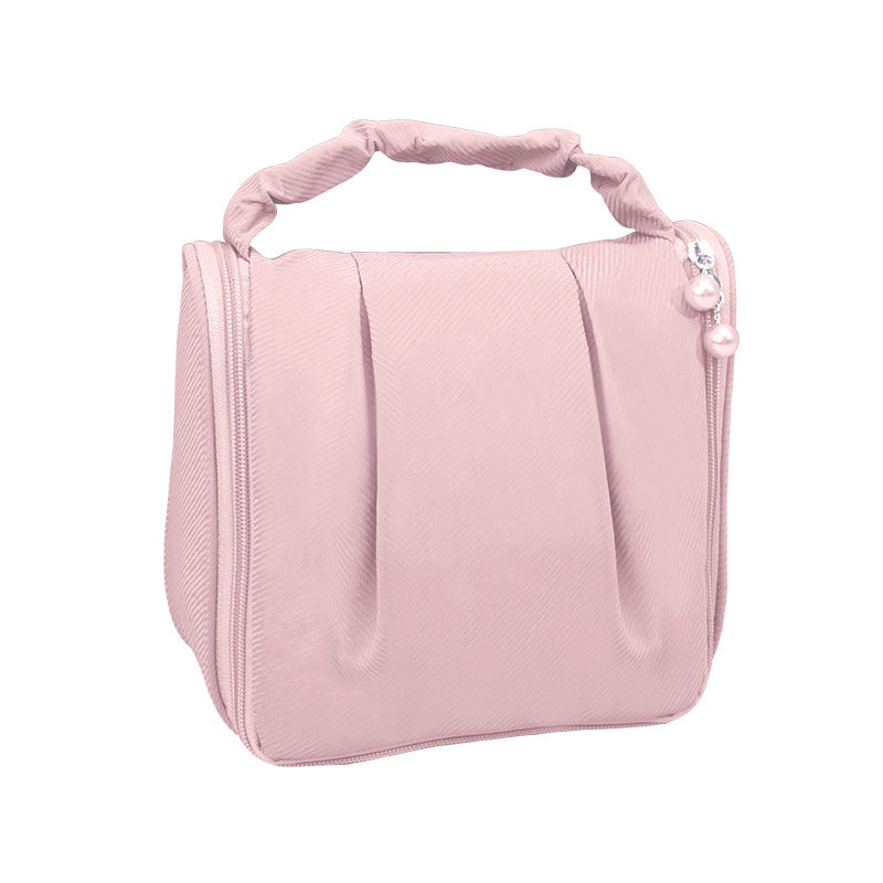 Hanging Travel Pleated Toiletry Portable Cosmetic Bag   067-AA1-0001