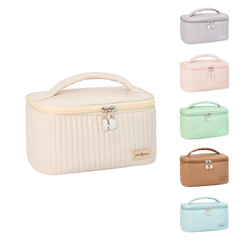 Makeup Organizer Bag for Travel Storage Creamy Color  067-AA1-0003