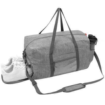 Sports Gym Bag with Wet Pocket & Shoes Compartment, Workout Travel Duffel Bag for Men and Women Lightweight   067-AB0-0001