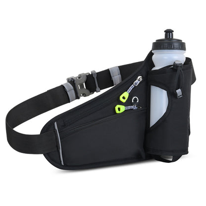 Outdoor Multi-function Sports Fitness Water Holder Bottle Waist Bag Holder for Outdoor Sport Running Walking Hiking Travel   067-AB4-0002