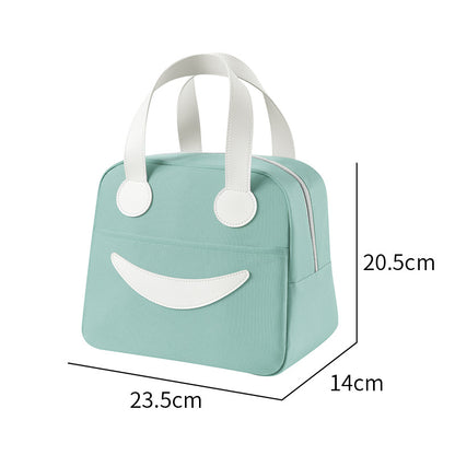 Kids Insulated Lunch Box for Girls Rainbow Bag, Reusable Lunch Tote Kit for Kids Picnic, Portable Insulated Lunch Thermal Bag, Colorful Large Zippered Cooler Box Lunch Organize 067-AA2-0001