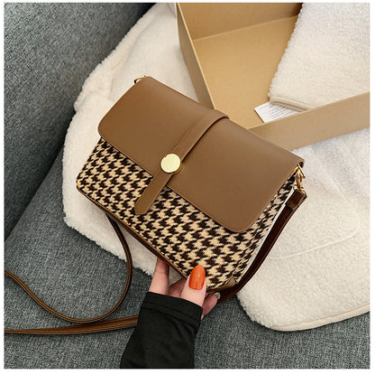 Women Handbags Retro Knitted Crossbody Bags Trend Luxury Designer Handbags Female Totes Shoulder Women Handbag   067-AA3-0016