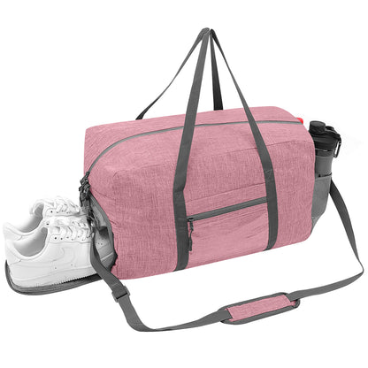Sports Gym Bag with Wet Pocket & Shoes Compartment, Workout Travel Duffel Bag for Men and Women Lightweight   067-AB0-0001