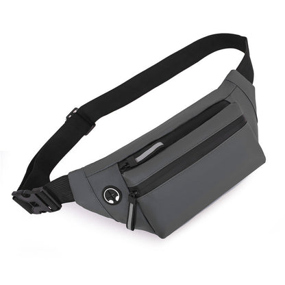 Waterproof Men Sport Waist Bag Reflective Zipper Chest Packs   067-AB2-0001