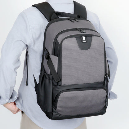 Comfortable multi-functional Waterproof student business men's  travel computer Backpack with USB Charger High Quality 067-AB3-0001