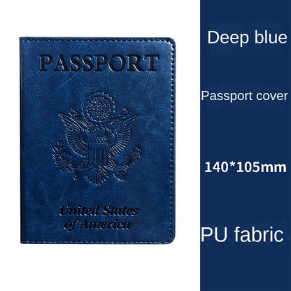 Passport Holder with Vaccine Card Slot, Multifunctional Leather Card Case Travel Accessories   070-AA3-0004